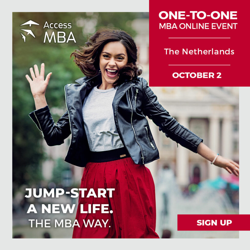You are free to choose your future! Discover your MBA on October 2